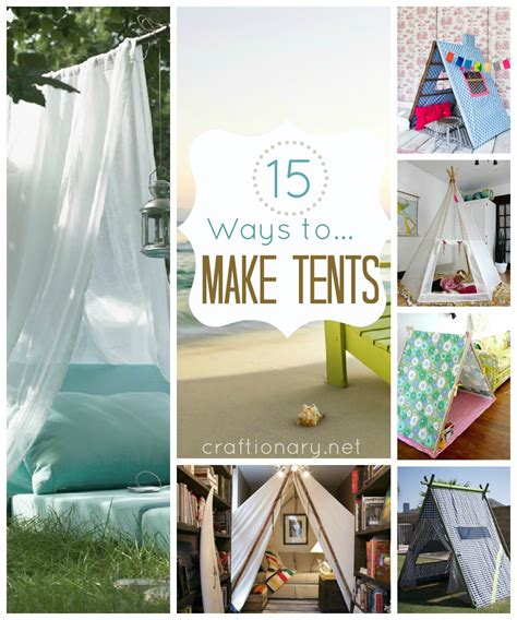 How To Make A Tent How to Make a Tent: 13 Steps (with Pictures) - wikiHow